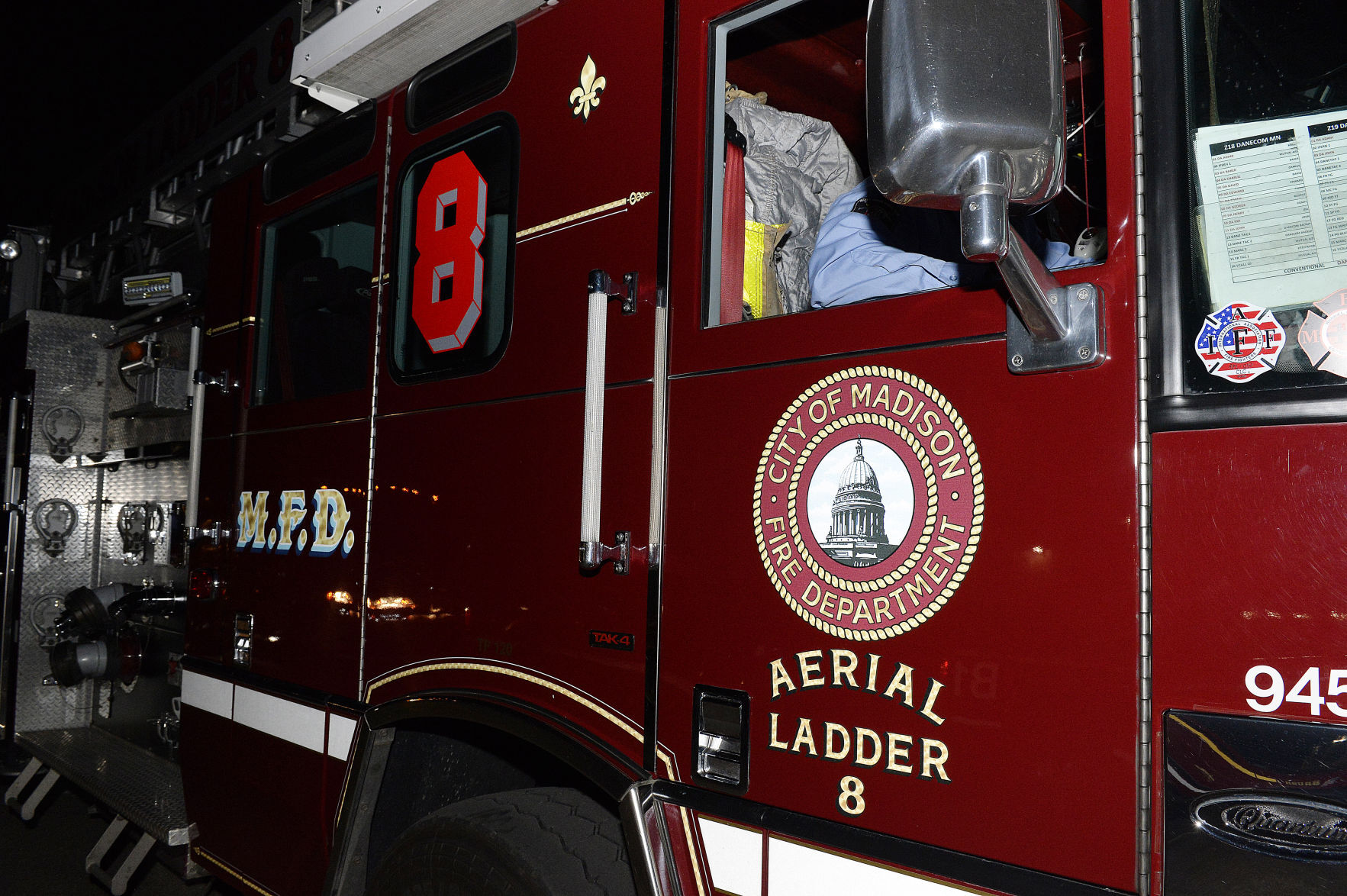Cory Barr processional, Madison Fire Department 2